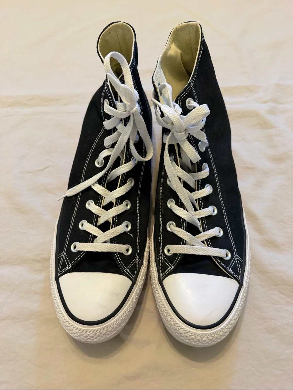Converse Chuck Taylor All Star Black High-Top Sneaker - M 13 - W 15 - Picture 2 of 7